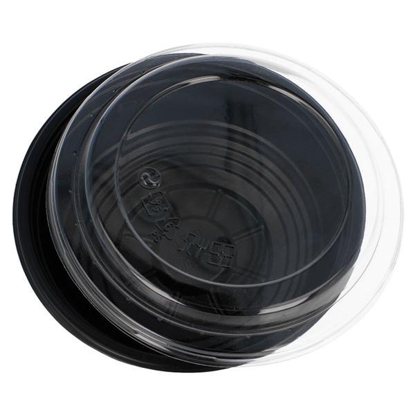 Garcia De Pou BOLES + TAPAS 450 ML Ø 15x6 CM NEGRO PP (600 UNID.)