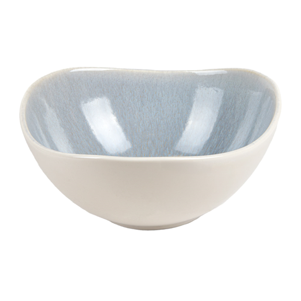Garcia de pou BOLES TRIANGULARES 'FALL' 'AKALA' 1480 ML 21 7x21 5x10 CM PERLA PORCELANA (3 UNID.)