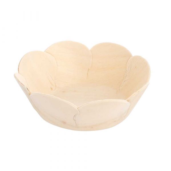 Garcia de pou BOLES 'WOOD' Ø 8 5x3 CM NATURAL MADERA (50 UNID.)