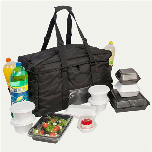 Garcia de pou BOLSA TRANSPORTE CATERING 53 3x35 5x33 CM NEGRO VINILO (1 UNID.)