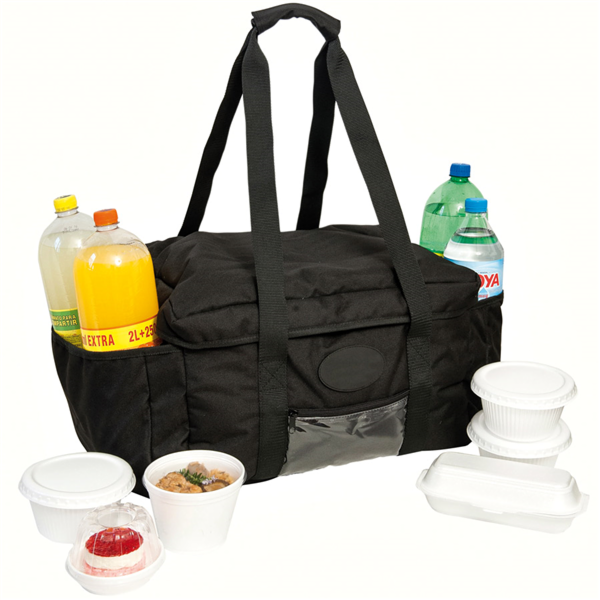 Garcia de pou BOLSA TRANSPORTE PICNIC 40 6x30 5x25 5 CM NEGRO VINILO (1 UNID.)