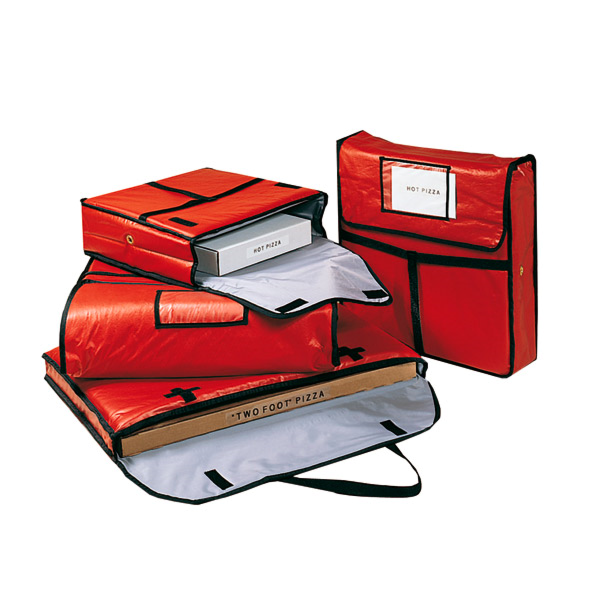 Garcia de pou BOLSA TRANSPORTE PIZZA 46 CM 49x48 5x13 CM ROJO VINILO (1 UNID.)