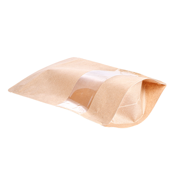 Garcia De Pou BOLSAS AUTOCIERRE 1000 GR 45 + 12 PET + 30 CPP G/M2 20+5x30 CM NATURAL KRAFT (500 UNID.)