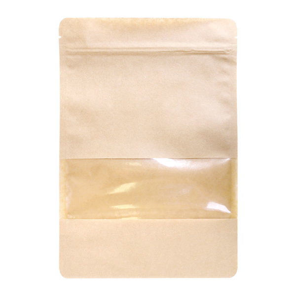 Garcia de pou BOLSAS AUTOCIERRE 1000 GR 45 + 12 PET + 30 CPP G/M2 20+5x30 CM NATURAL KRAFT (500 UNID.)
