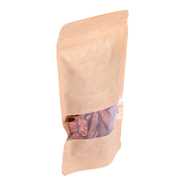 Garcia De Pou BOLSAS AUTOCIERRE 250 GR 45 + 12 PET + 30 CPP G/M2 13+3 5x22 5 CM NATURAL KRAFT (500 UNID.)