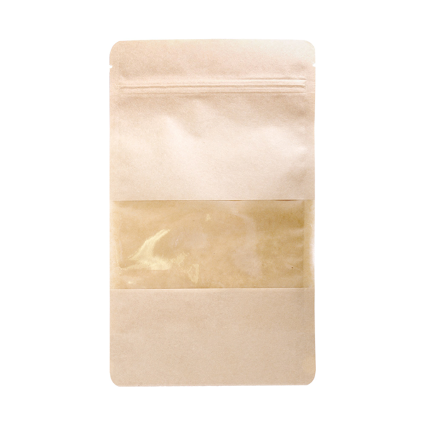Garcia de pou BOLSAS AUTOCIERRE 500 GR 45 + 12 PET + 30 CPP G/M2 16+4x27 CM NATURAL KRAFT (500 UNID.)