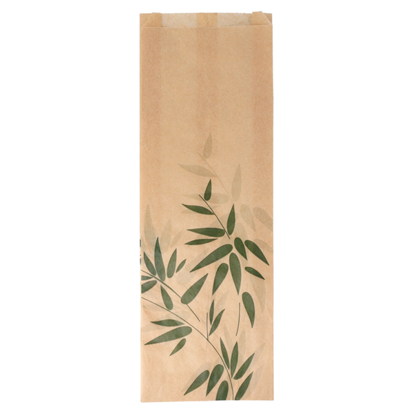 Garcia De Pou BOLSAS BAGUETTES GARNI 'FEEL GREEN' 34 G/M2 12+4x35 CM NATURAL PERG. ANTIGRASAS (500 UNID.)