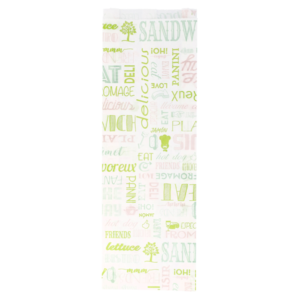 Garcia De Pou BOLSAS BAGUETTES GARNI 'PAROLE' 35 G/M2 12+4x35 CM BLANCO PERG. ANTIGRASAS (500 UNID.)