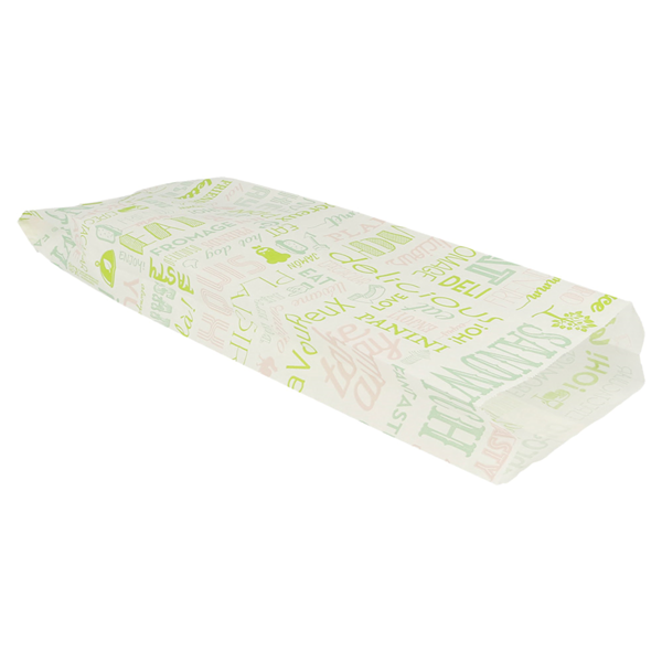 Garcia De Pou BOLSAS BAGUETTES GARNI 'PAROLE' 35 G/M2 12+4x35 CM BLANCO PERG. ANTIGRASAS (500 UNID.)