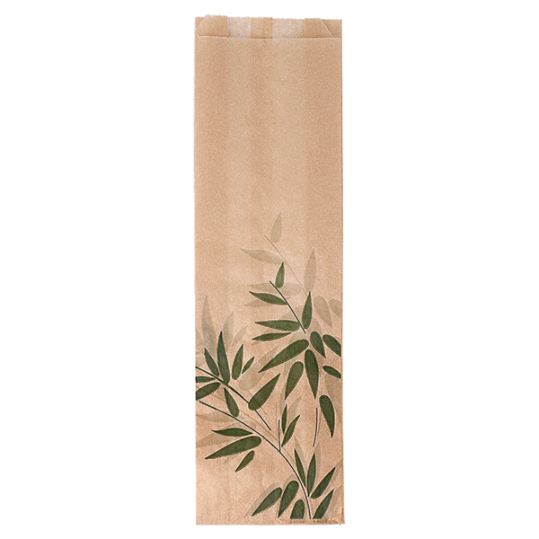 Garcia de pou BOLSAS BAGUETTES PFAS FREE 'FEEL GREEN' 38 G/M2 9+4x30 CM NATURAL PERG. ANTIGRASAS (500 UNID.)