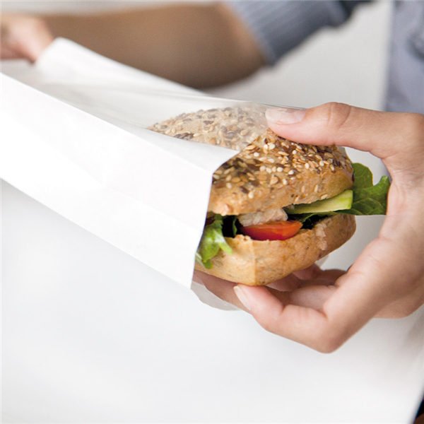 Garcia De Pou BOLSAS CON VENTANA 'PACK DELICATESSEN' 50 G/M2 + 15 PP 11+5x21 CM BLANCO KRAFT (100 UNID.)