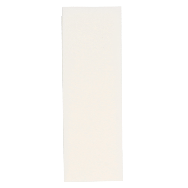 Garcia De Pou BOLSAS CUBIERTOS + SERVILLETA 'JUST IN TIME - COLORAMA' 90 + 10PE G/M2 8 5x19 5 CM BLANCO AIRLAID (250 UNID.)