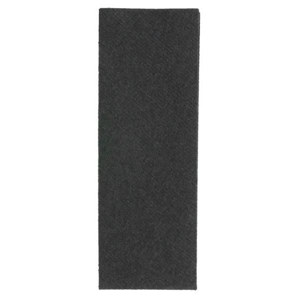 Garcia De Pou BOLSAS CUBIERTOS + SERVILLETA 'JUST IN TIME - RAFFAELLO' 90 + 10PE G/M2 8 5x19 5 CM NEGRO AIRLAID (250 UNID.)