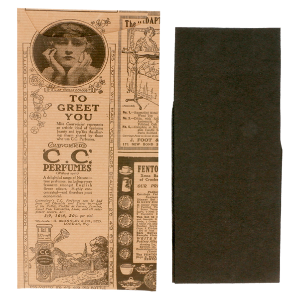 Garcia De Pou BOLSAS CUBIERTOS + SERVILLETA 'JUST IN TIME - TIMES' 80 + 10 PE G/M2 11 2x22 5 CM NATURAL KRAFT VERJURADO (400 UNID.)