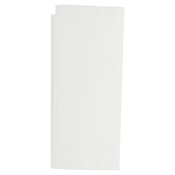 Garcia De Pou BOLSAS CUBIERTOS + SERVILLETA 'JUST IN TIME - VICHY' 90 + 10 PE G/M2 11 2x22 5 CM BLANCO CELULOSA (400 UNID.)
