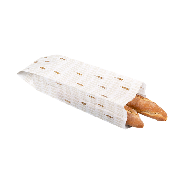 Garcia De Pou BOLSAS PANADERÍA 'CERES' 32 G/M2 14+9x46 CM BLANCO CELULOSA (500 UNID.)