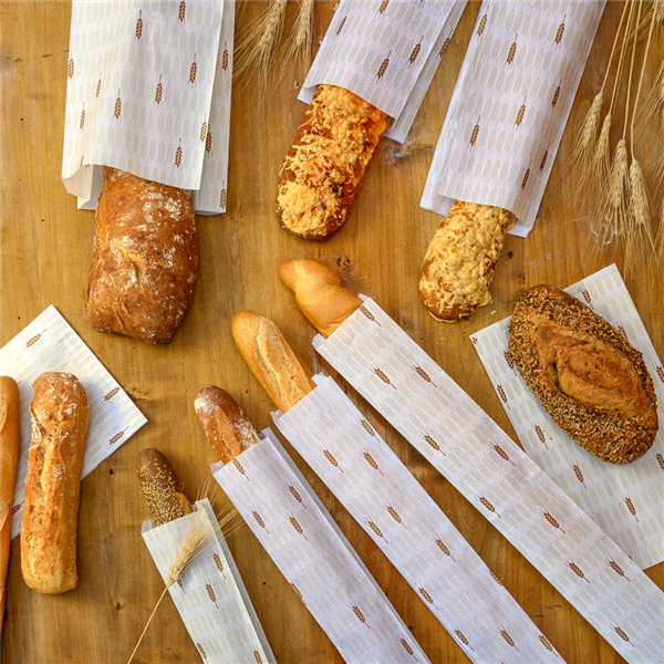 Garcia De Pou BOLSAS PANADERÍA 'CERES' 40 G/M2 12+7x66 CM BLANCO CELULOSA (100 UNID.)