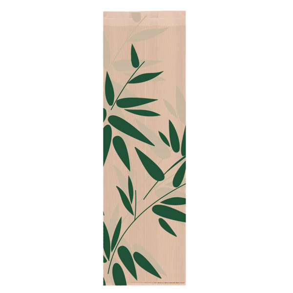 Garcia de pou BOLSAS PANADERÍA 'FEEL GREEN' 32 G/M2 14+9x46 CM NATURAL KRAFT (500 UNID.)