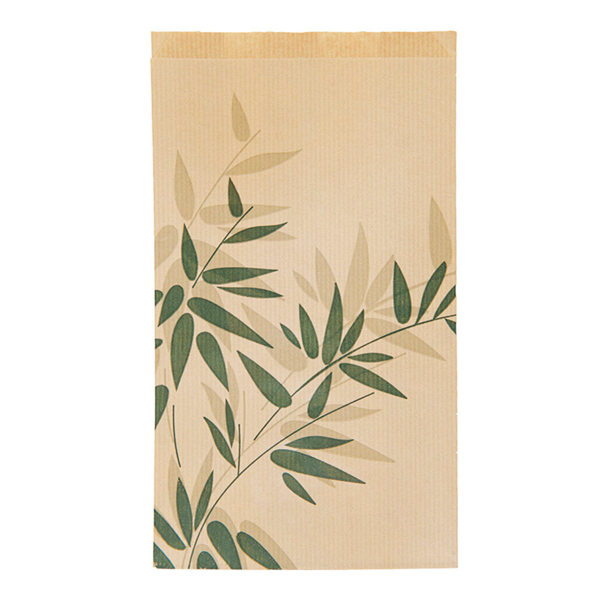 Garcia De Pou BOLSAS PANADERÍA 'FEEL GREEN' 32 G/M2 26+8x35 CM NATURAL KRAFT (250 UNID.)