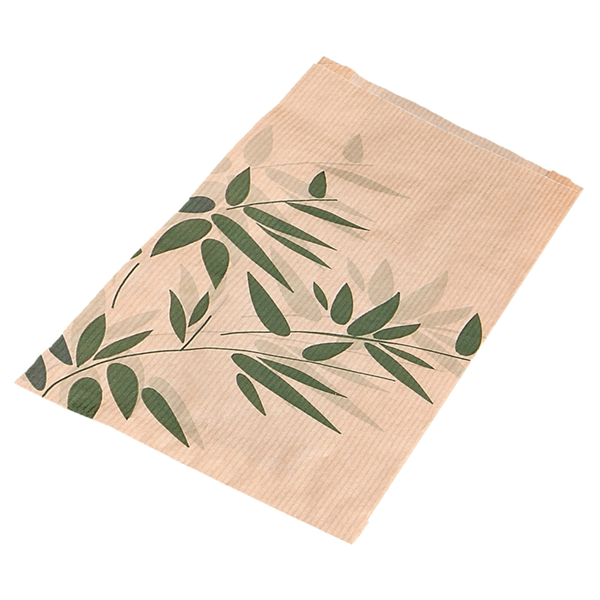 Garcia de pou BOLSAS PANADERÍA 'FEEL GREEN' 32 G/M2 26+8x35 CM NATURAL KRAFT (250 UNID.)