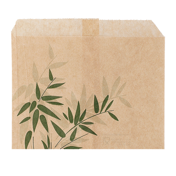 Garcia de pou BOLSAS PARA FRITOS 'FEEL GREEN' 32 G/M2 12x9 CM NATURAL PERG. ANTIGRASAS (1000 UNID.)