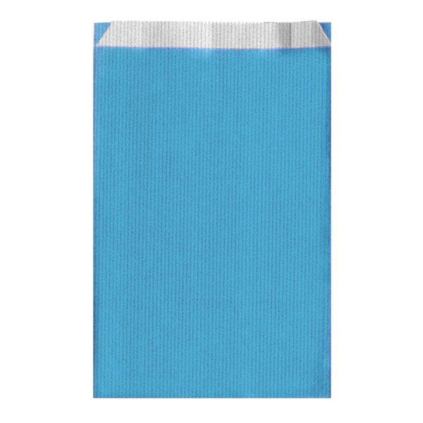 Garcia de pou BOLSAS PLANAS UNICOLOR 60 G/M2 26+9x46 CM AZUL TURQUESA CELULOSA (250 UNID.)