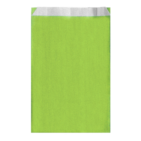 Garcia de pou BOLSAS PLANAS UNICOLOR 60 G/M2 26+9x46 CM VERDE ANÍS CELULOSA (250 UNID.)