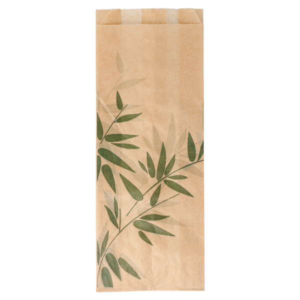 Garcia De Pou BOLSAS SÁNDWICHES 'FEEL GREEN' 32 G/M2 9+4x22 CM NATURAL PERG. ANTIGRASAS (500 UNID.)