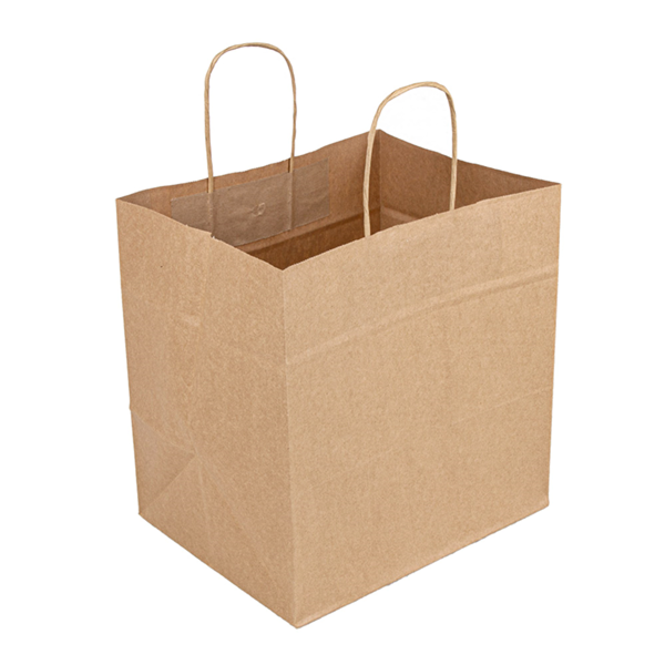 Garcia de pou BOLSAS SOS CATERING CON ASAS 80 G/M2 24+15x29 CM NATURAL KRAFT (250 UNID.)