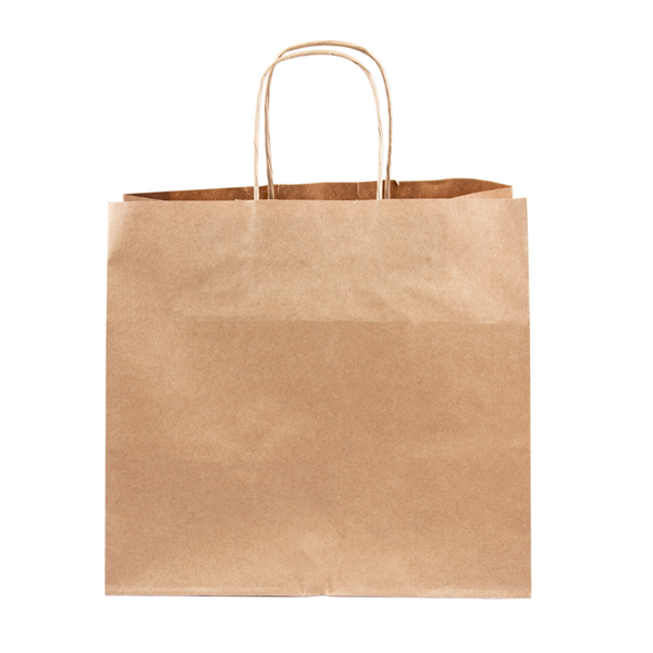 Garcia De Pou BOLSAS SOS CATERING CON ASAS 80 G/M2 26+17x24 CM NATURAL KRAFT (250 UNID.)