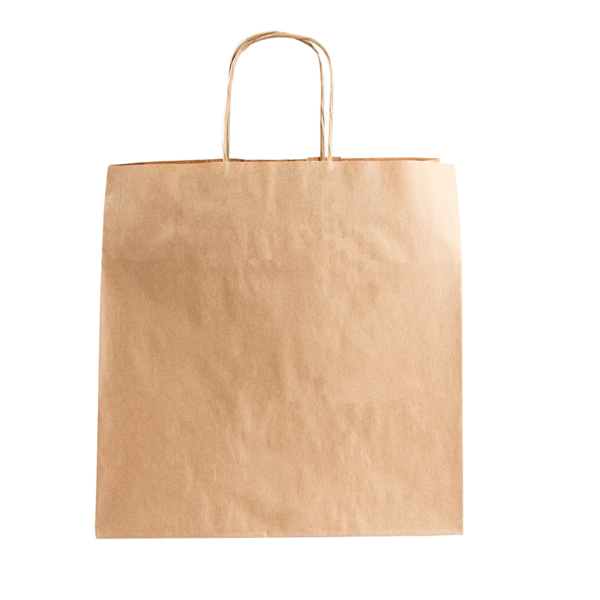 Garcia De Pou BOLSAS SOS CATERING CON ASAS 90 G/M2 26+20x27 CM NATURAL KRAFT (250 UNID.)