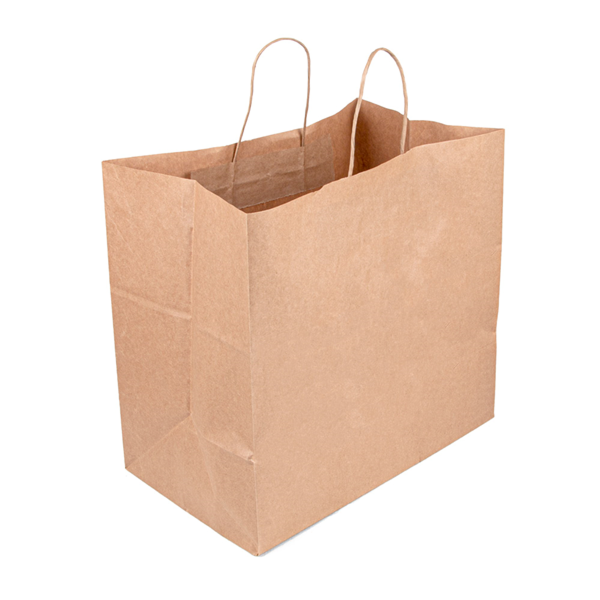 Garcia de pou BOLSAS SOS CATERING CON ASAS 90 G/M2 36+21x33 5 CM NATURAL KRAFT (250 UNID.)
