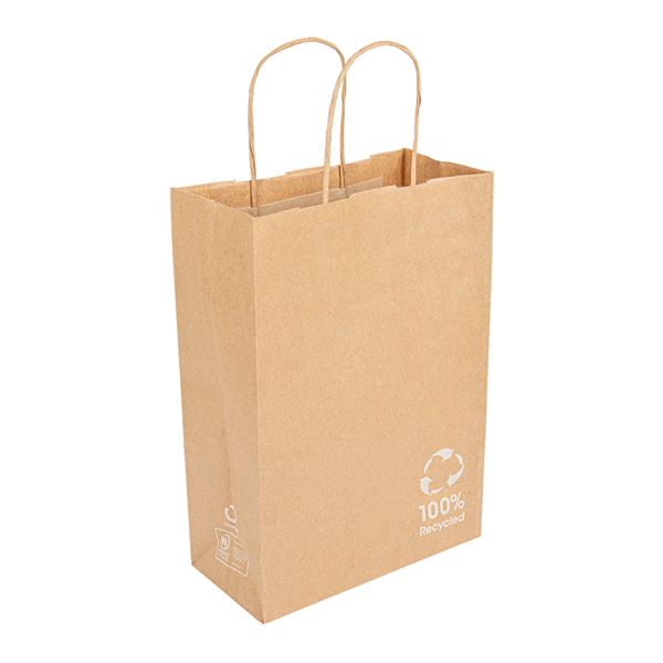 Garcia De Pou BOLSAS SOS CON ASAS 80 G/M2 20+10x29 CM NATURAL KRAFT (250 UNID.)