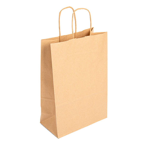 Garcia De Pou BOLSAS SOS CON ASAS 80 G/M2 20+10x29 CM NATURAL KRAFT (250 UNID.)