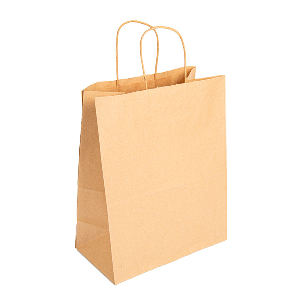 Garcia De Pou BOLSAS SOS CON ASAS 80 G/M2 26+14x32 CM NATURAL KRAFT (250 UNID.)