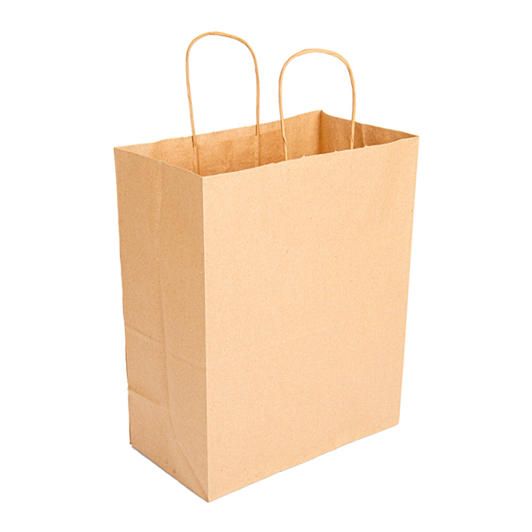 Garcia de pou BOLSAS SOS CON ASAS 80 G/M2 26+14x32 CM NATURAL KRAFT (250 UNID.)