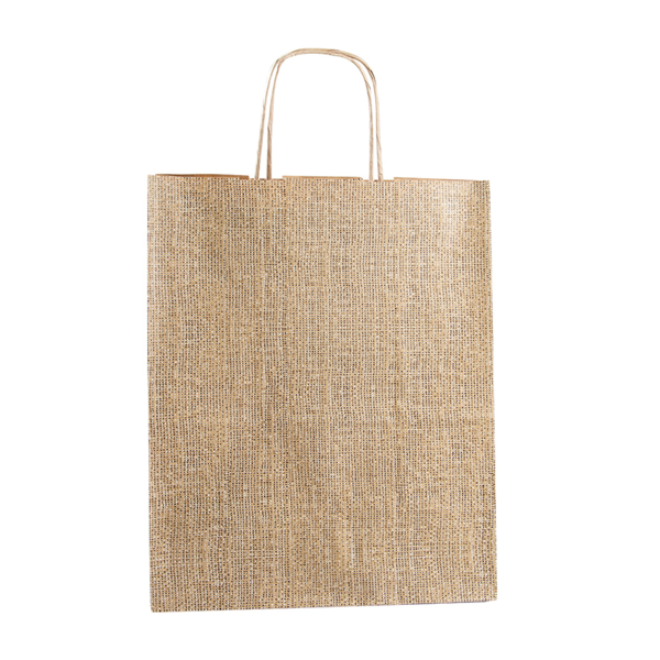 Garcia De Pou BOLSAS SOS CON ASAS 'ARPILLERA' 80 G/M2 26+14x32 CM NATURAL KRAFT (250 UNID.)