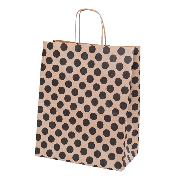 Garcia de pou BOLSAS SOS CON ASAS - TOPOS 80 G/M2 26+14x32 CM NATURAL KRAFT (250 UNID.)
