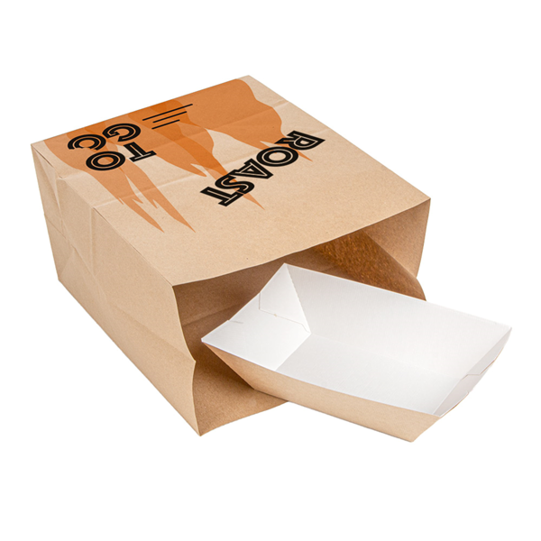 Garcia De Pou BOLSAS SOS SIN ASAS PARA 1 POLLO 70 G/M2 22+14x30 CM NATURAL PERG. ANTIGRASAS (500 UNID.)