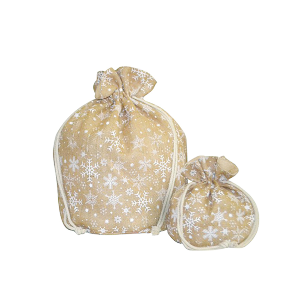 Garcia de pou BOLSAS - STARS 25 5x25 5 CM NATURAL YUTE (10 UNID.)