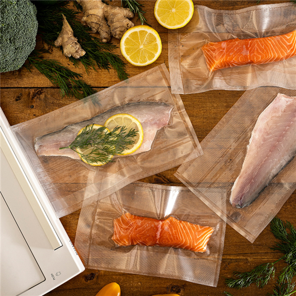 Garcia De Pou BOLSAS VACÍO GOFRADAS 180 G/M2 90µ 15x30 CM TRANSPARENTE PA/PE (100 UNID.)