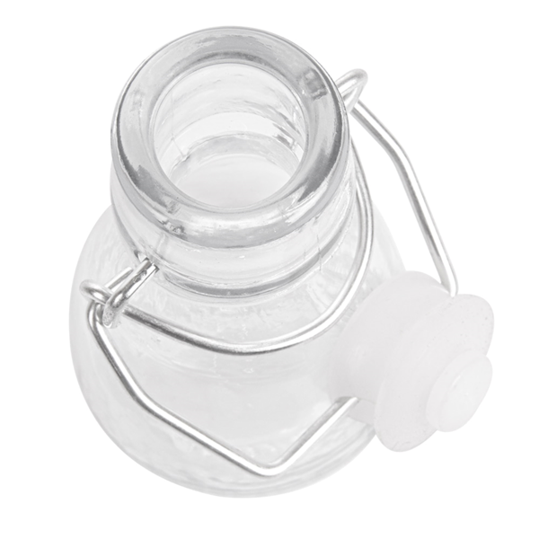 Garcia De Pou BOTELLA + CIERRE CLIP 'WAKI GLASS' 60 ML Ø4 5x10 CM TRANSPARENTE CRISTAL (96 UNID.)