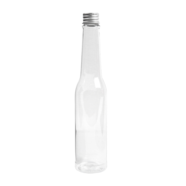 Garcia De Pou BOTELLAS CON TAPÓN ALUMINIO 180 ML Ø4 3x20 5 CM TRANSPARENTE PET (210 UNID.)