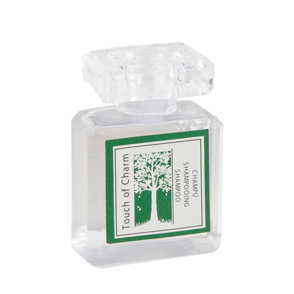 Garcia de pou BOTELLINES CHAMPÚ 30 ML 4 3x2 3x6 5 CM TRANSPARENTE PVC (500 UNID.)