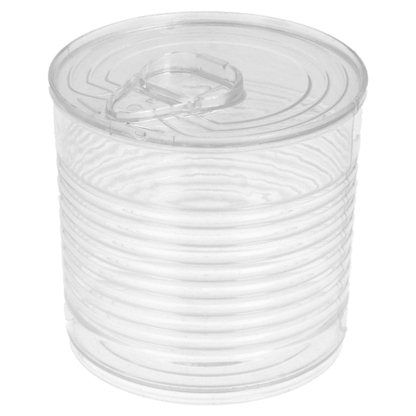 Garcia De Pou BOTES DE CONSERVA 220 ML Ø 7 4x7 2 CM TRANSPARENTE PS (100 UNID.)