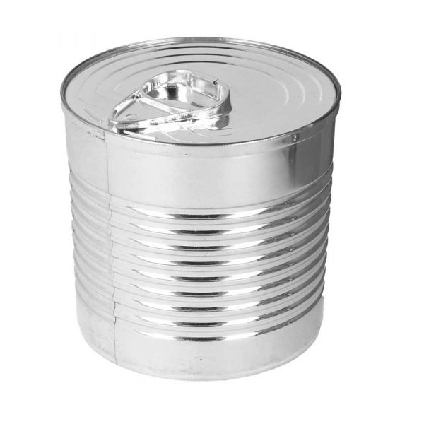 Garcia de pou BOTES DE CONSERVAS 220 ML Ø7 4x7 2 CM PLATEADO PS (100 UNID.)