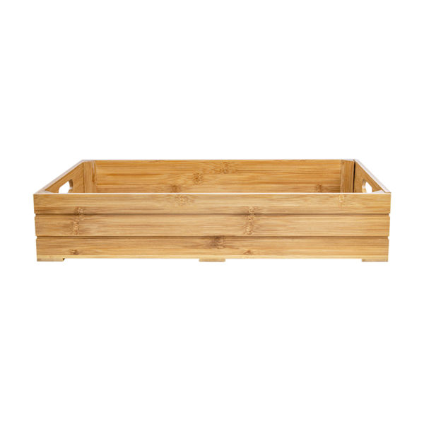 Garcia De Pou CAJA BUFFET GN 1/1 53x32 5x10 CM NATURAL BAMBÚ (1 UNID.)