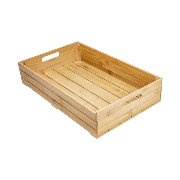 Garcia de pou CAJA BUFFET GN 1/1 53x32 5x10 CM NATURAL BAMBÚ (1 UNID.)