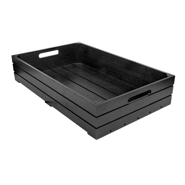 Garcia de pou CAJA BUFFET GN 1/1 53x32 5x10 CM NEGRO BAMBÚ (1 UNID.)