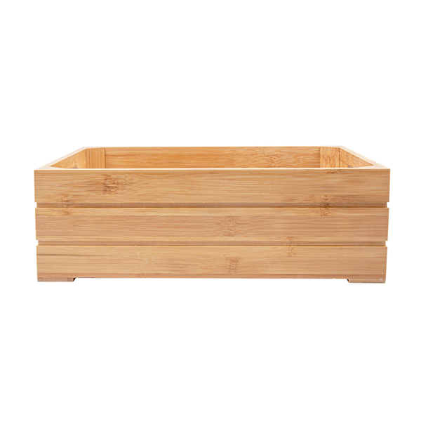 Garcia De Pou CAJA BUFFET GN 1/2 32 5x26 5x10 CM NATURAL BAMBÚ (1 UNID.)